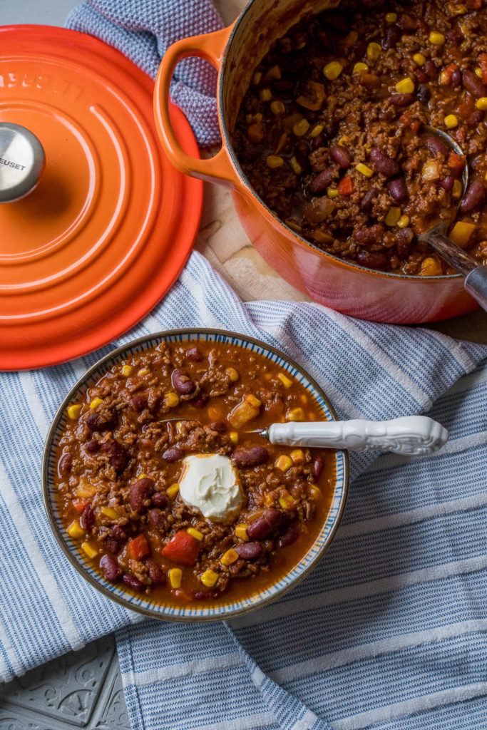 Lieblings Chili con Carne Rezept
