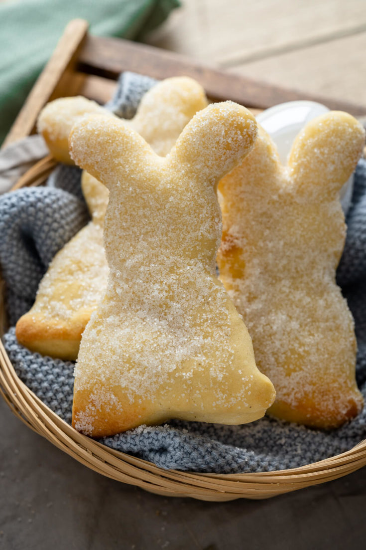 Süße Quark Osterhasen (auch für den Thermomix) - Einfach Malene