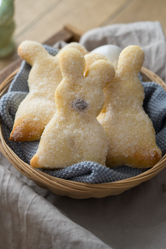 Backen ohne Hefe - Süße Quark Osterhasen (auch für den Thermomix ...