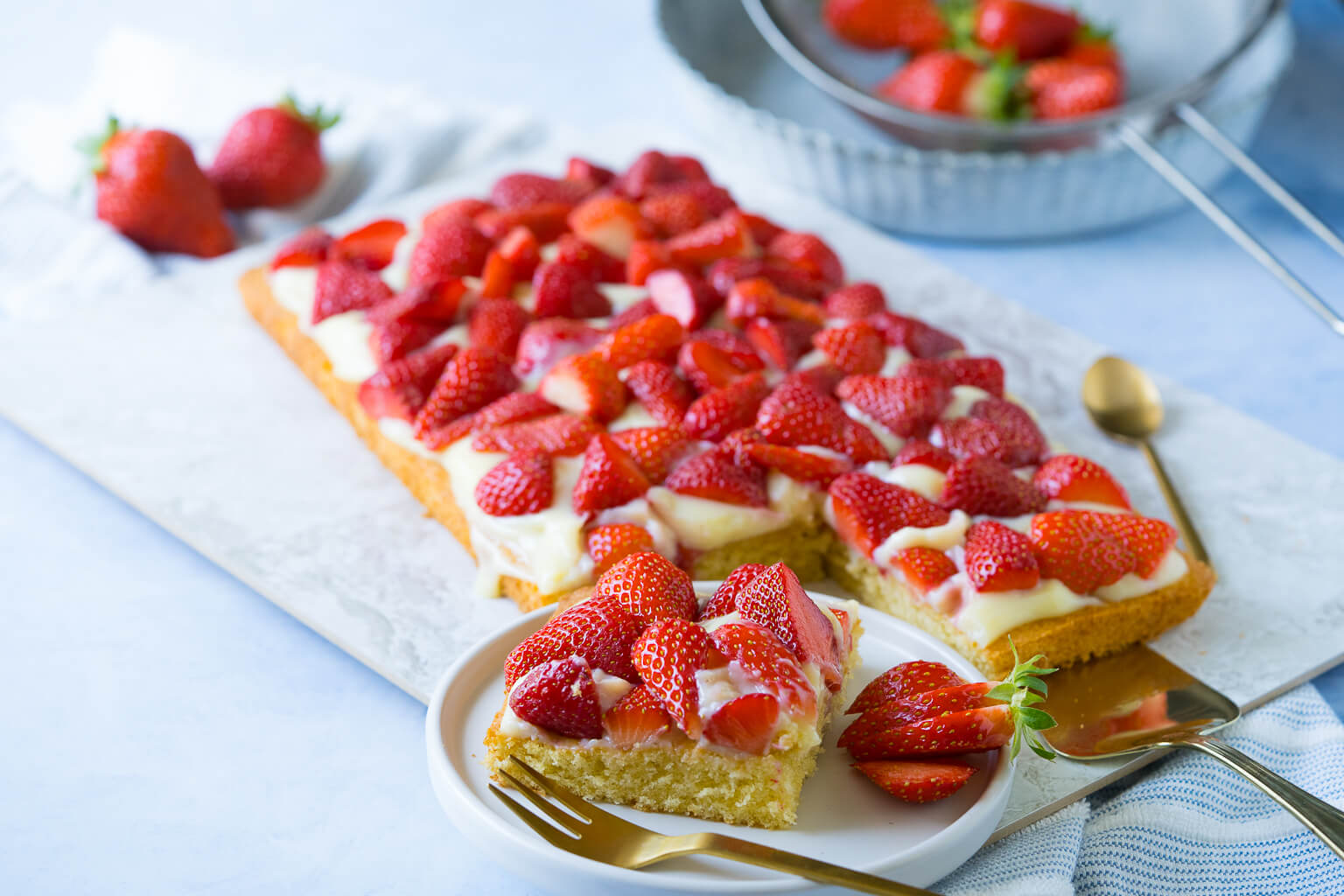Erdbeer Kuchen zum Verlieben - super lecker
