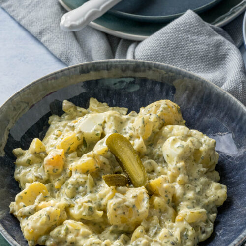 Kartoffelsalat mit Mayonnaise selber machen - einfach und lecker ...