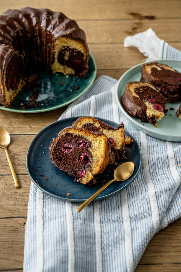 Der Unwiderstehliche Marmorkuchen Mit Kirschen Ein Rezept Das Herzen Erobert