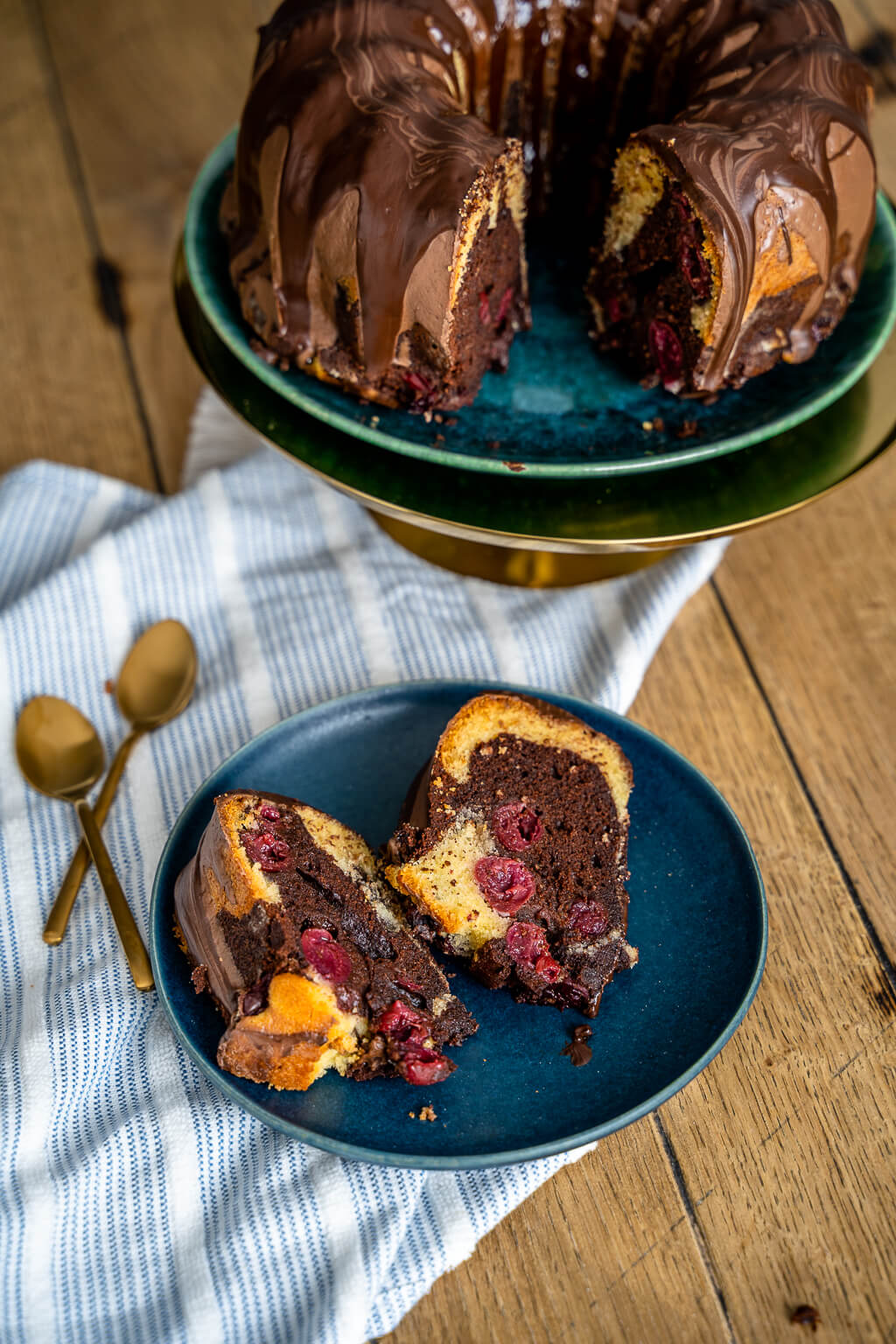 Marmor Kirsch Kuchen Der Unwiderstehliche Kuchen Der Ihre Geschmacksknospen Verzaubert