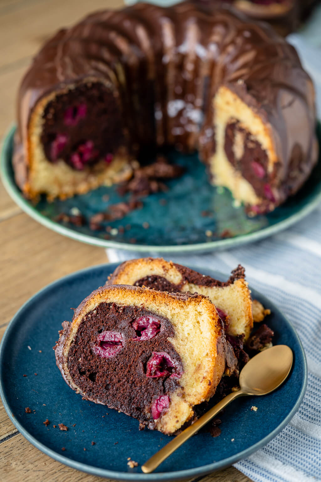 Der Unwiderstehliche Marmorkuchen Mit Kirschen Ein Rezept Das Herzen Erobert