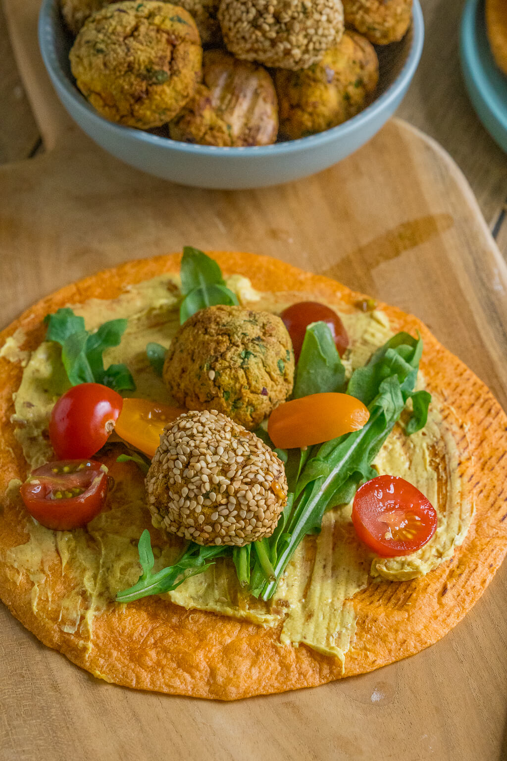Falafel Wrap - lecker und einfach Falafel selber machen