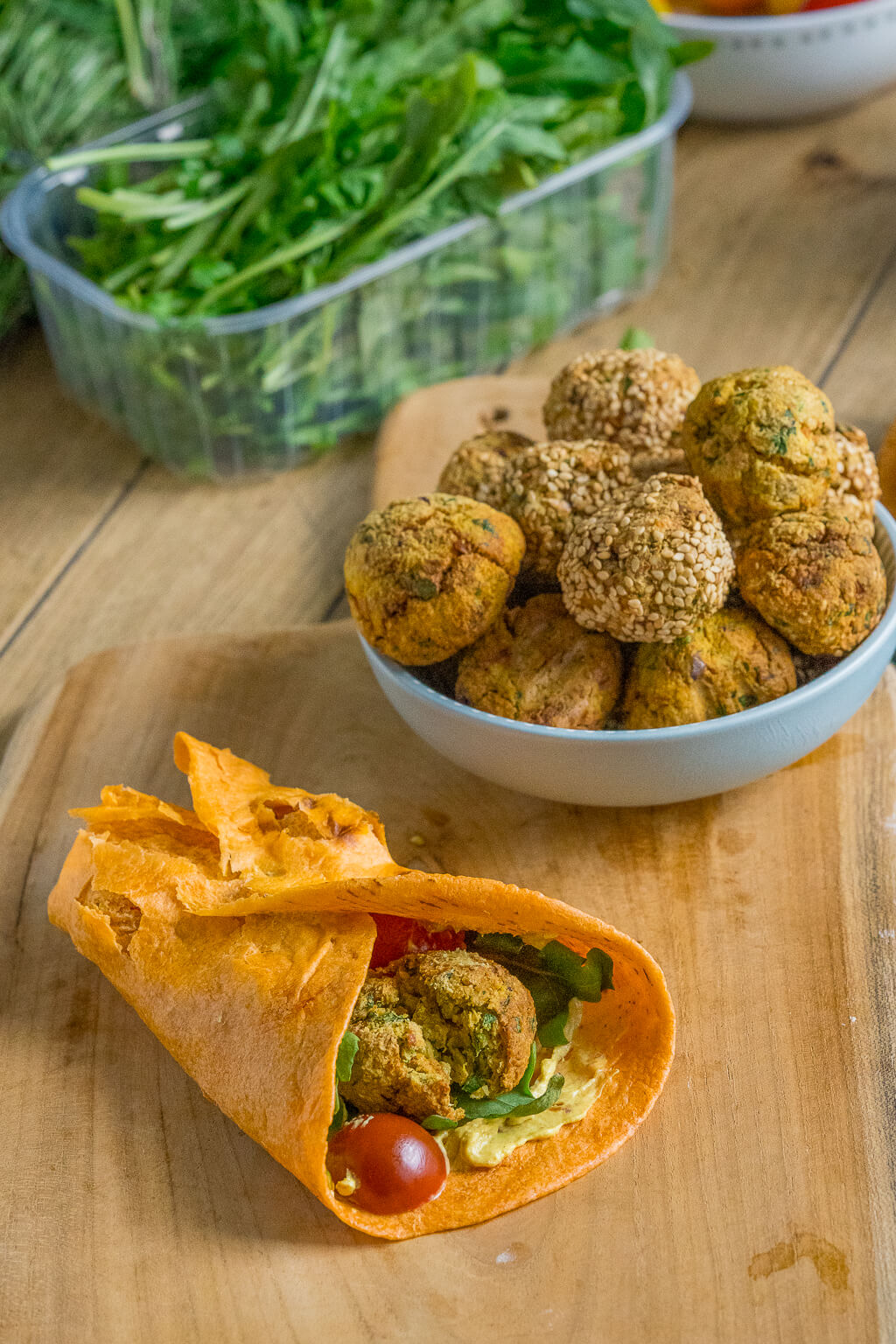 Falafel Was Dazu