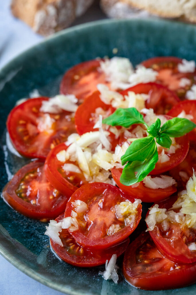 Tomatensalat Rezept für den Sommer