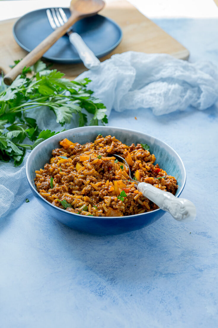 Reis Hackfleisch Topf - super leckeres Rezept und schnell gekocht ...