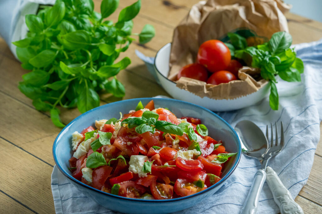 Ruck Zuck Tomatensalat