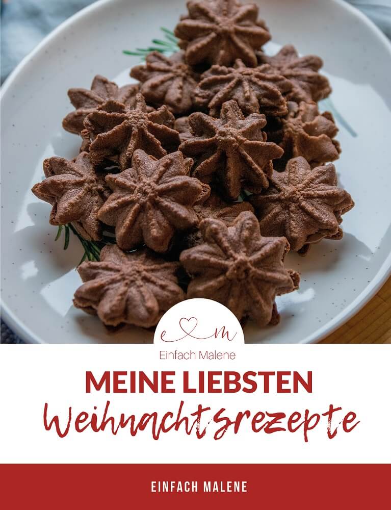 Die 30 beliebtesten Weihnachtsrezepte von meinem Blog in einem Buch zusammengefasst