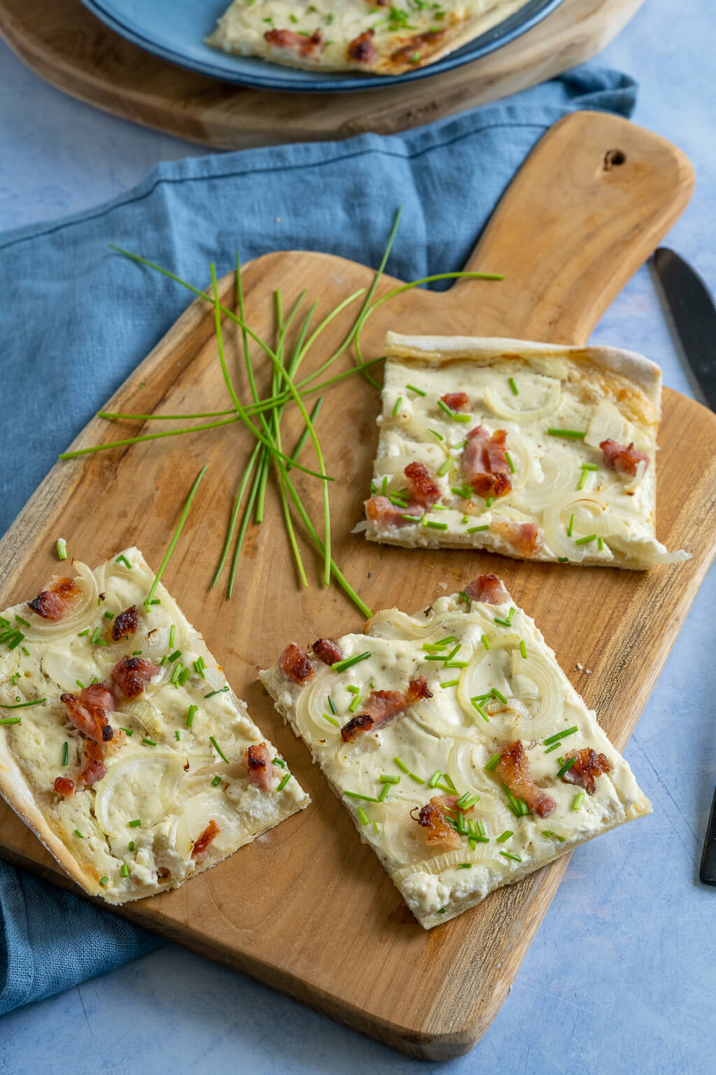 Schneller Elsässer Flammkuchen für deine Feierabendküche - Einfach Malene