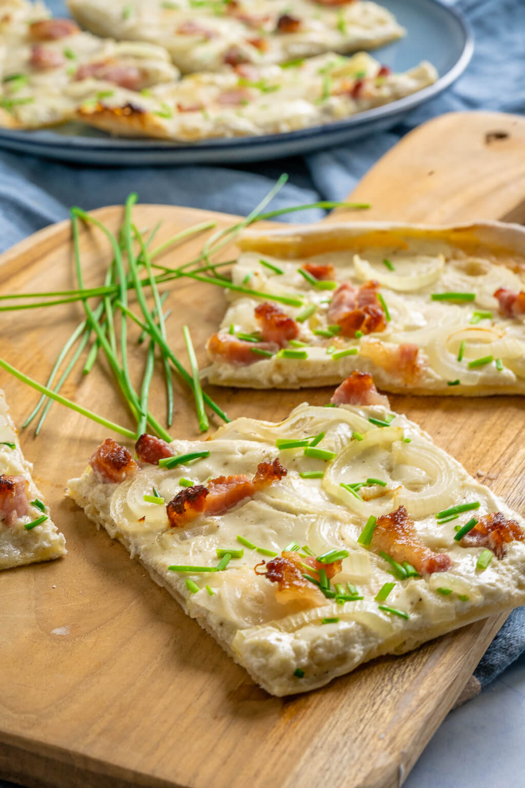 Schneller Elsässer Flammkuchen für deine Feierabendküche - Einfach Malene