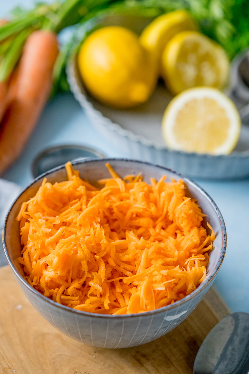 Saftiger Karottensalat mit nur 3 Zutaten - Einfach Malene