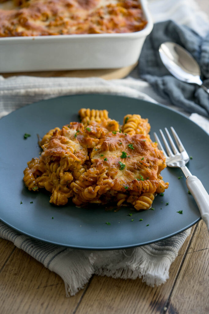 Rezepte mit gekochtem Schinken - einfach super lecker - Nudel Schinken Gratin