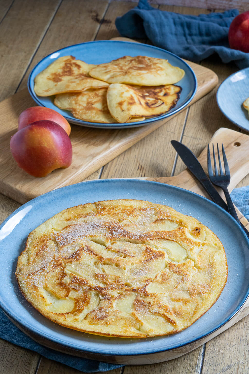 Apfelpfannkuchen - Omas bestes Rezept - einfaches Rezept Apfelpfannkuchen - Omas bestes Rezept - einfaches Rezept