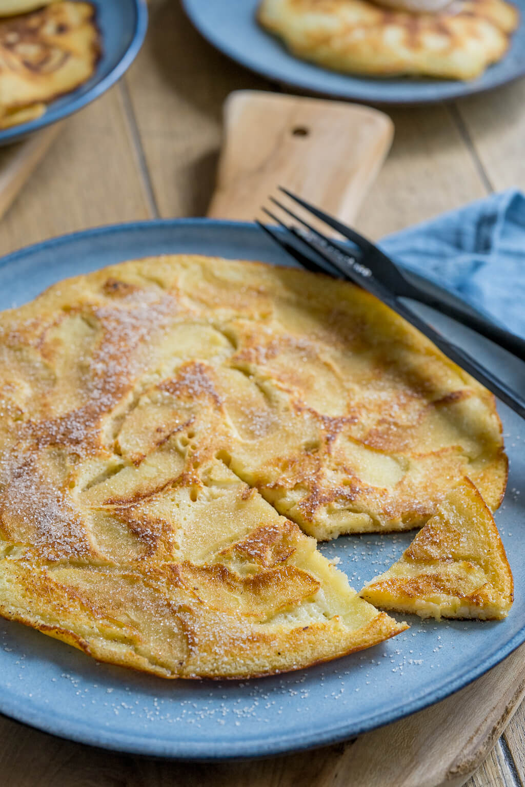 Apfelpfannkuchen - Omas bestes Rezept - einfaches Rezept Apfelpfannkuchen - Omas bestes Rezept - einfaches Rezept