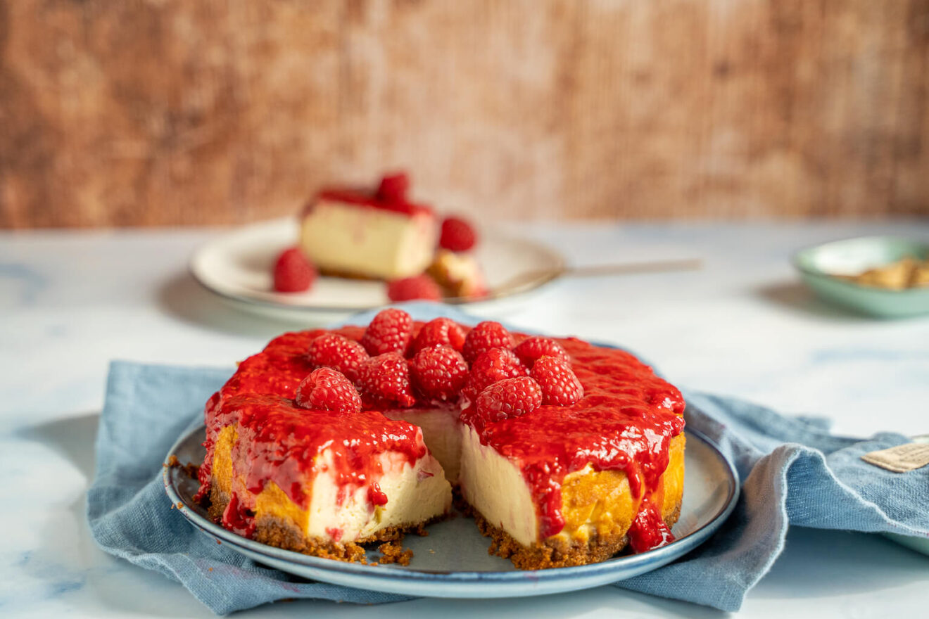 himbeerkuchen einfach aber extrem lecker