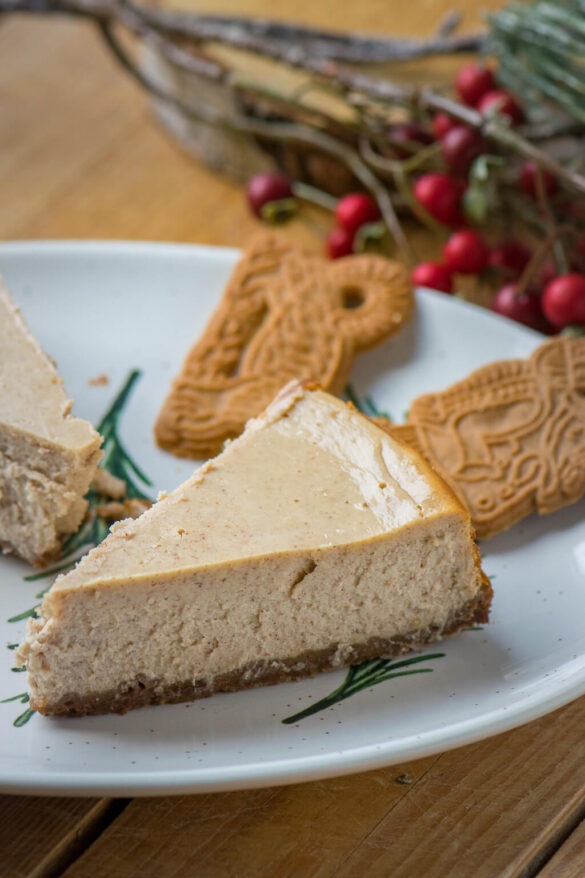 Spekulatius New York Cheesecake cremig, lecker & weihnachtlich
