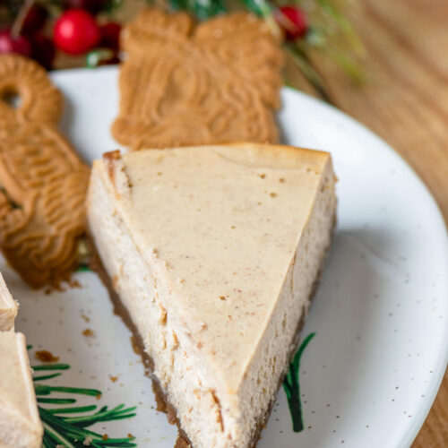 Cremiger Spekulatius Cheesecake