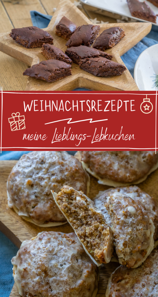 Lebkuchen gehören zu Weihnachten dazu. Aber wusstest du wie einfach du Lebkuchen selber backen kannst? Es ist wirklich kinderleicht! 10 Lieblingsrezepte. Lebkuchen mit Oblaten, ohne Oblaten, Marzipan Lebkuchen, Gewürzkuchen - 10 einfache Rezepte für Weihnachten #weihnachten #lebkuchen #kekse