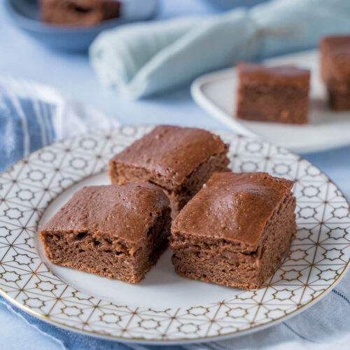 veganer weicher Schokolebkuchen