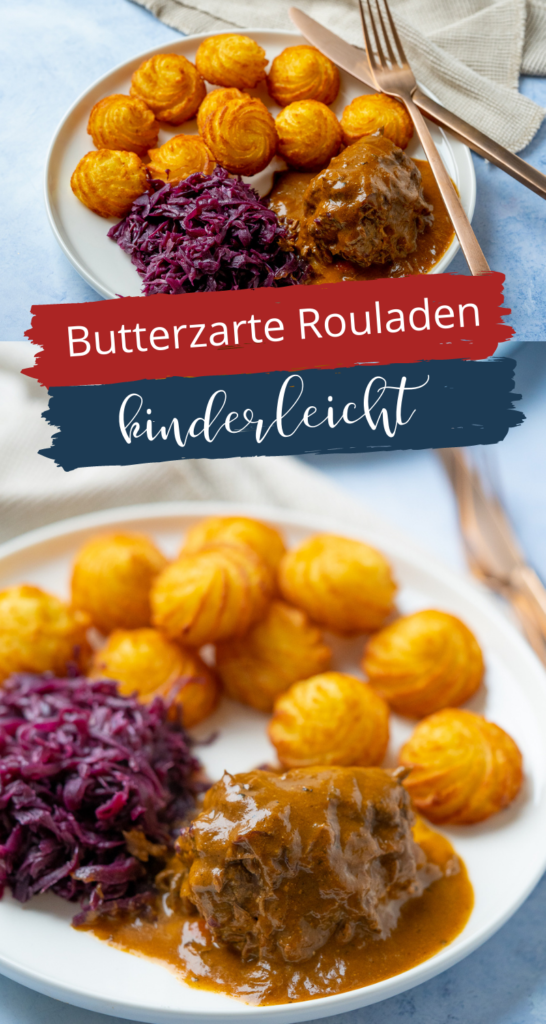 Super leckere Rouladen mit einer einfachen Zubereitung und köstlicher Sauce - kinderleicht zuzubereiten im Slowcooker - köstliches deftiges Wintergericht.