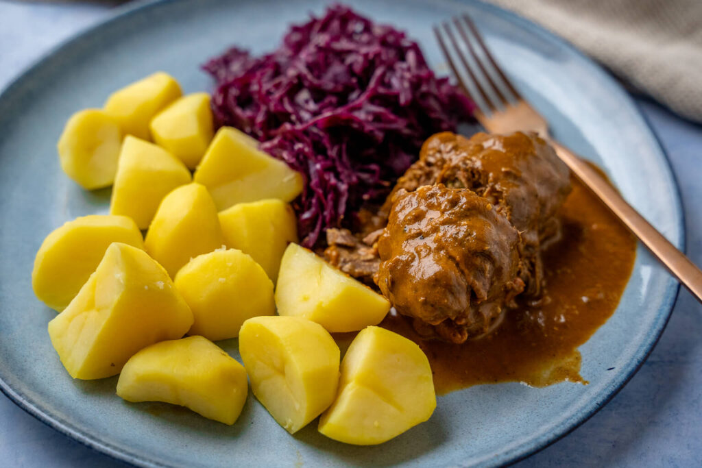 Rinderrouladen zubereiten