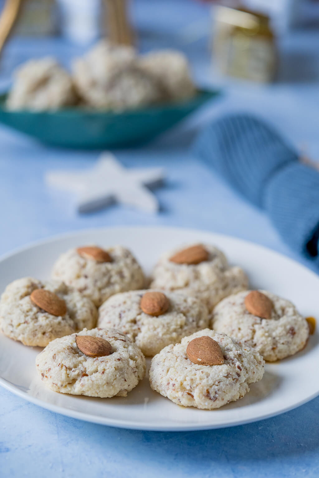 Einfache Mandelmakronen - mega lecker mit nur 5 Zutaten - Einfach Malene Einfache Mandelmakronen - mega lecker mit nur 5 Zutaten - Einfach Malene