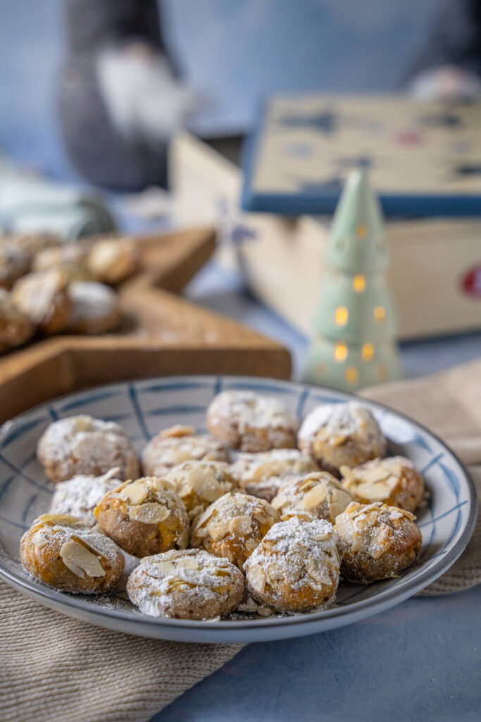 Marzipan Plätzchen mit Amaretto (-sirup) 