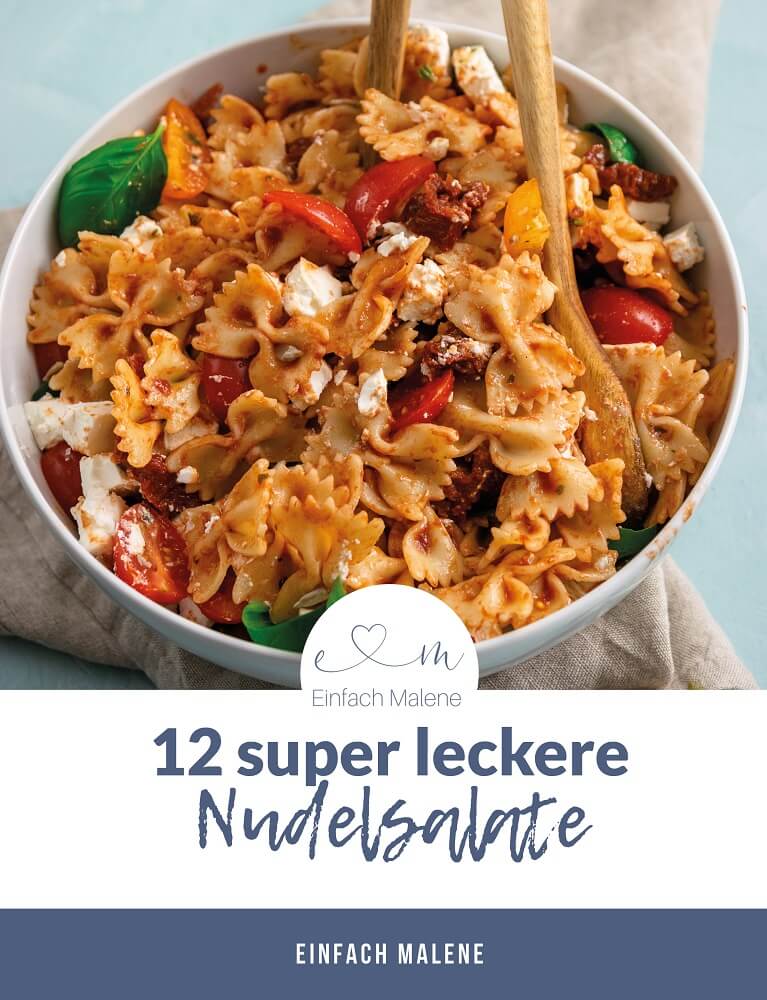 12 Nudelsalate - kostenfreies E-Book von Einfach Malene