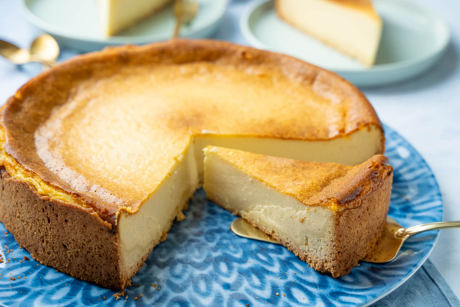 Käsekuchen mit Quark Ölteig