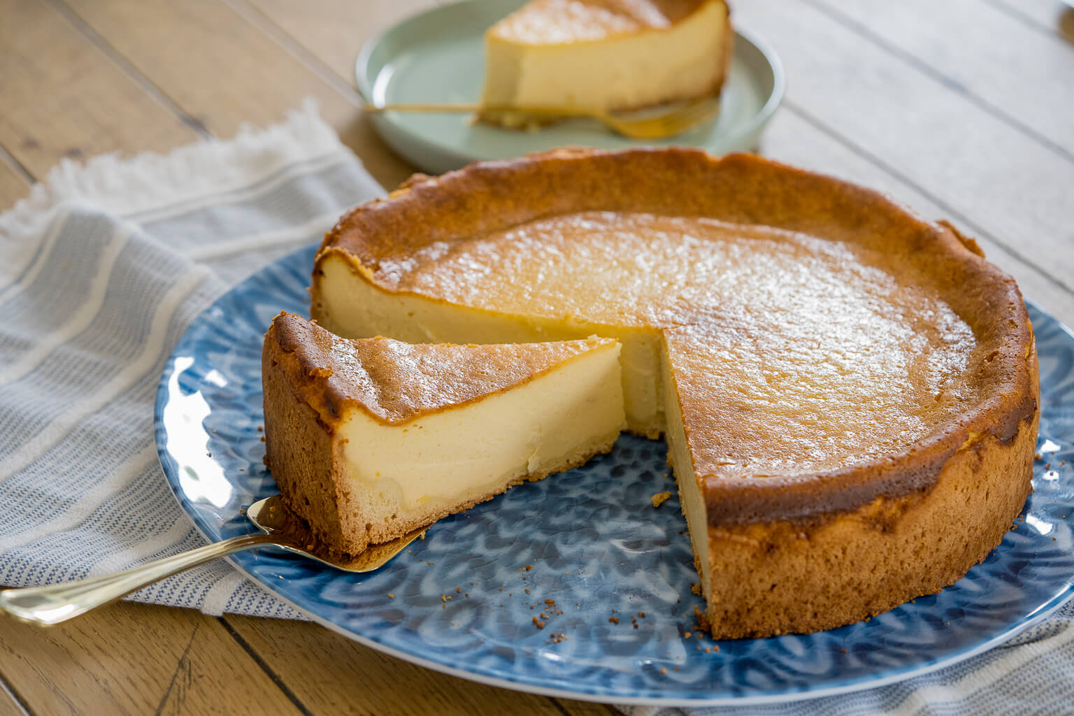Omas klassischer Quark Käsekuchen - Einfach Malene