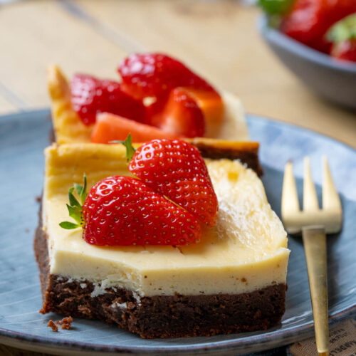 New York Cheesecake Brownies