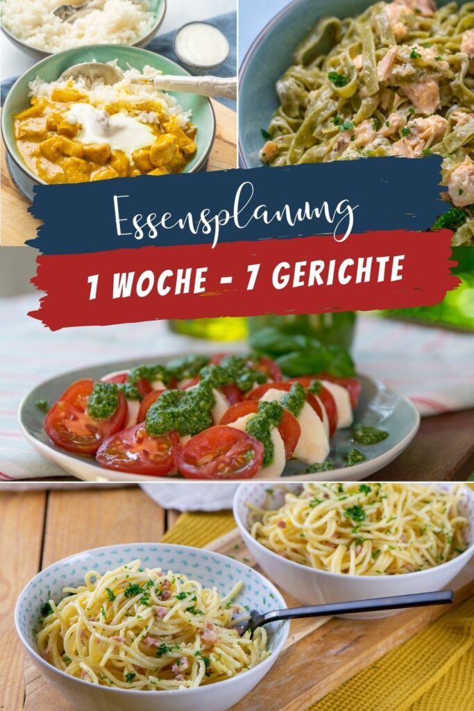 Leckere Rezepte für die Wochenplanung - alle Rezepte sind in unter 30 Minuten zubereitet