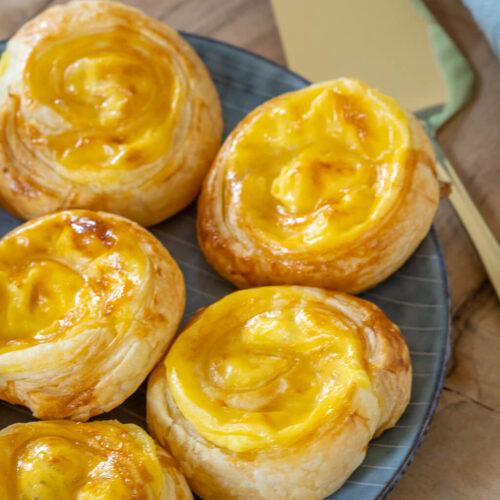 Schnelle Puddingschnecken