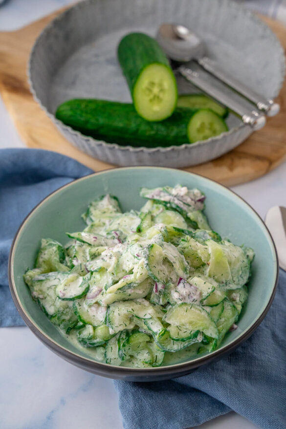 Dressing Gurkensalat Saure Sahne