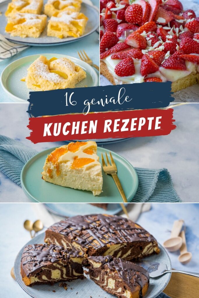 Kuchen zum Verlieben - Die Kuchen schmecken himmlisch gut. Meine liebsten Kuchenrezepte haben ein großes Suchtpotential. Diese 16 Kuchen musst du probieren.