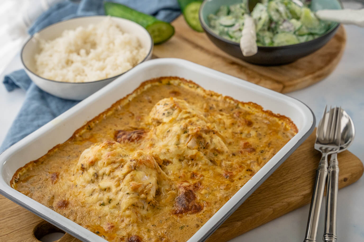 Zwiebelsahne Hähnchen - lecker, einfach und ganz ohne Fix Produkt