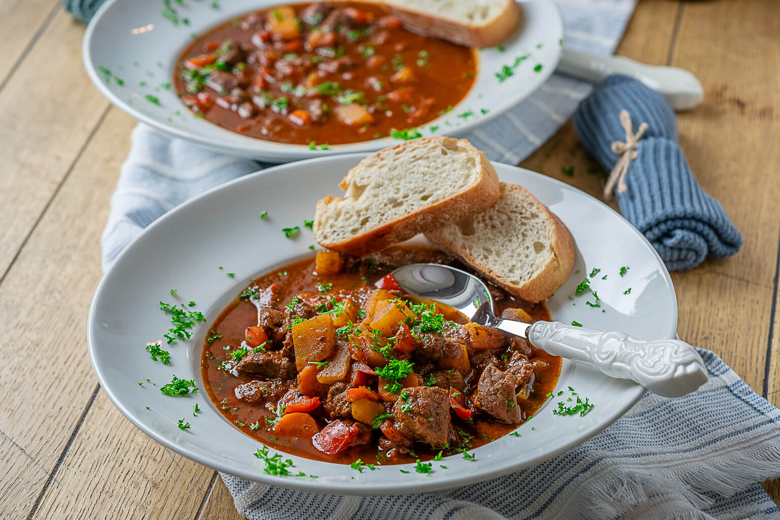 Scharfe Gulaschsuppe Aus Gulasch Vom Vortag - Rezepte Suchen