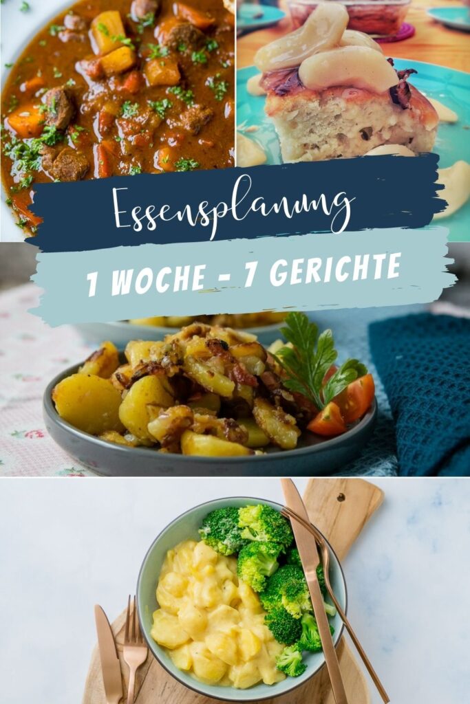 Meine Essensplanung KW 35