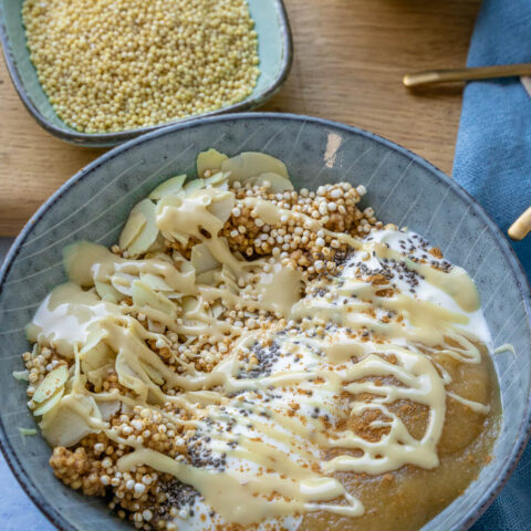 Lieblings Frühstücksbowl mit Hirse