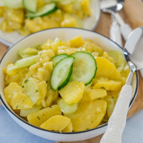 Kartoffelsalat mit Gurke