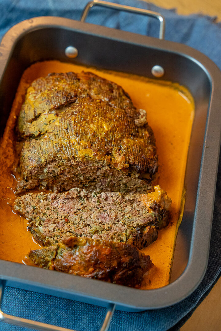 Saftiger Hackbraten Aus Dem Ofen Wie Lange Hackbraten aus dem Ofen - einfaches Familienrezept mit Sauce
