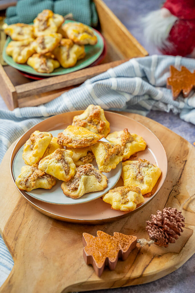 Saftiges Weihnachtsgebäck - Mandelhütchen