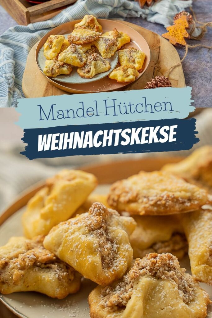 Leckerer Mürbeteig mit saftiger Mandel Füllung - super lecker und sehr einfach zu backen. Ideal für Back Einsteiger.