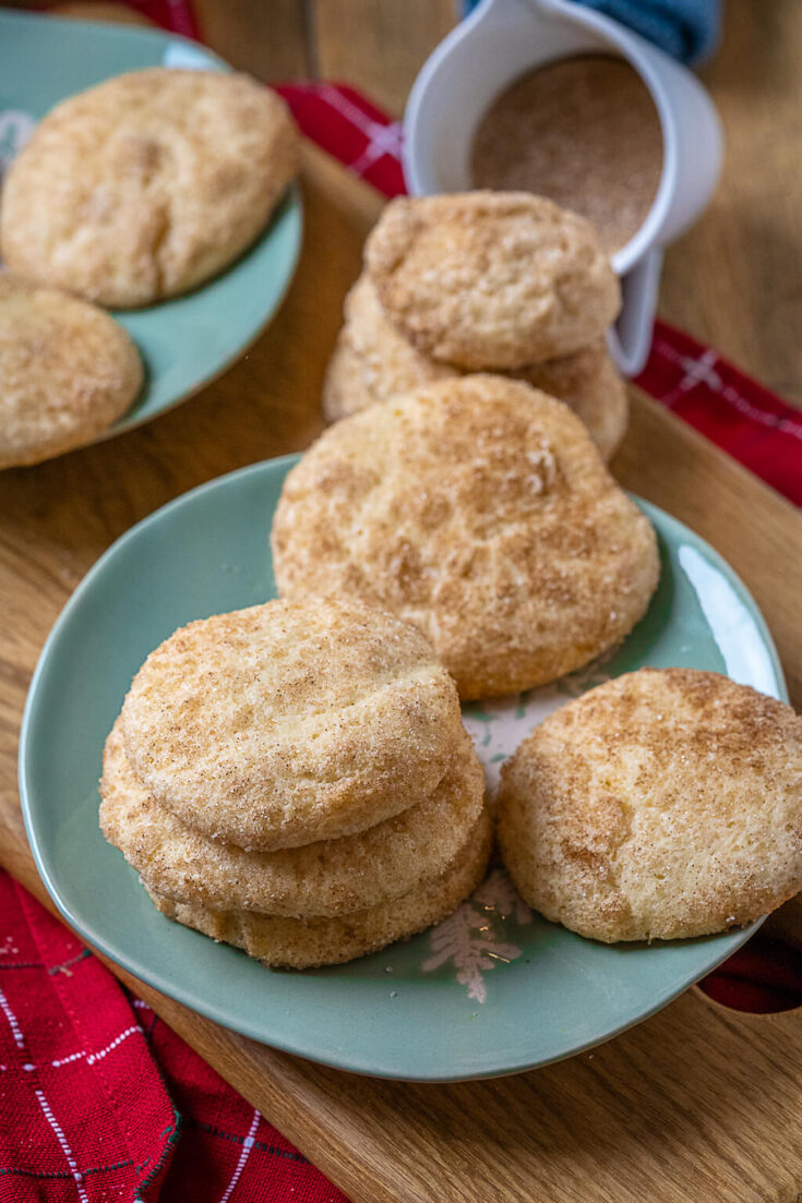 Einfaches Rezept für Zimt-Käsekuchen-Kekse - weich & mega lecker Einfaches Rezept für Zimt-Käsekuchen-Kekse - weich & mega lecker