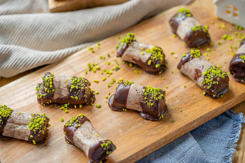 Köstliche Mandelstangen, die nach Marzipan schmecken