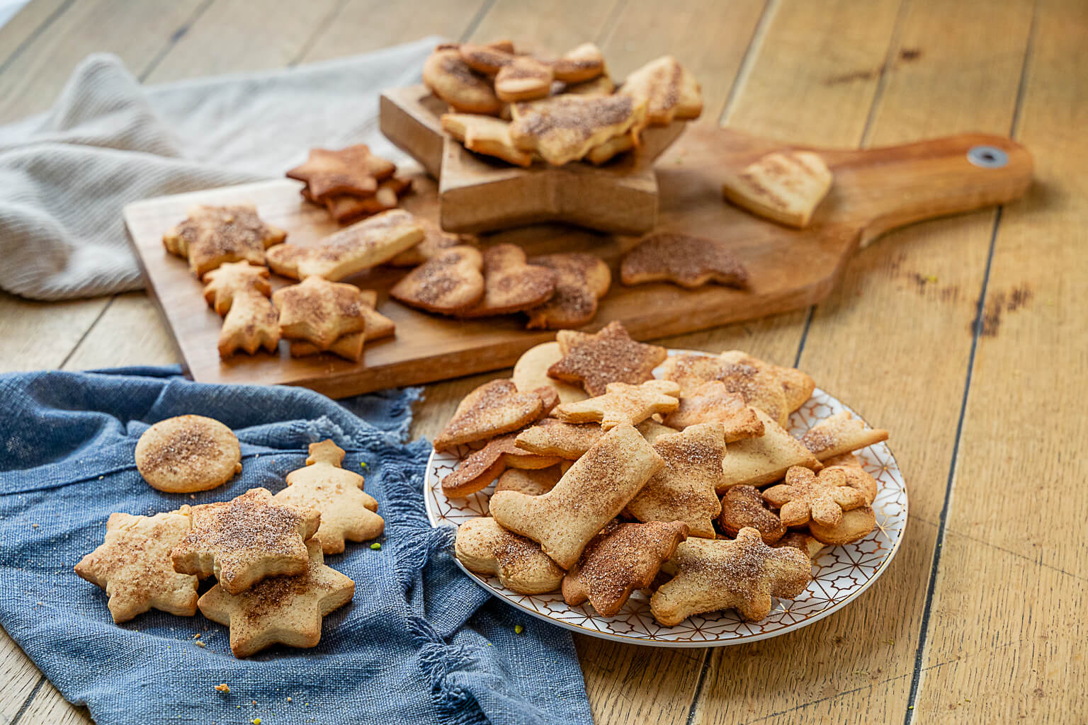 Marzipan Plätzchen mit Zimtzucker - himmlisch lecker zum Ausstechen ...