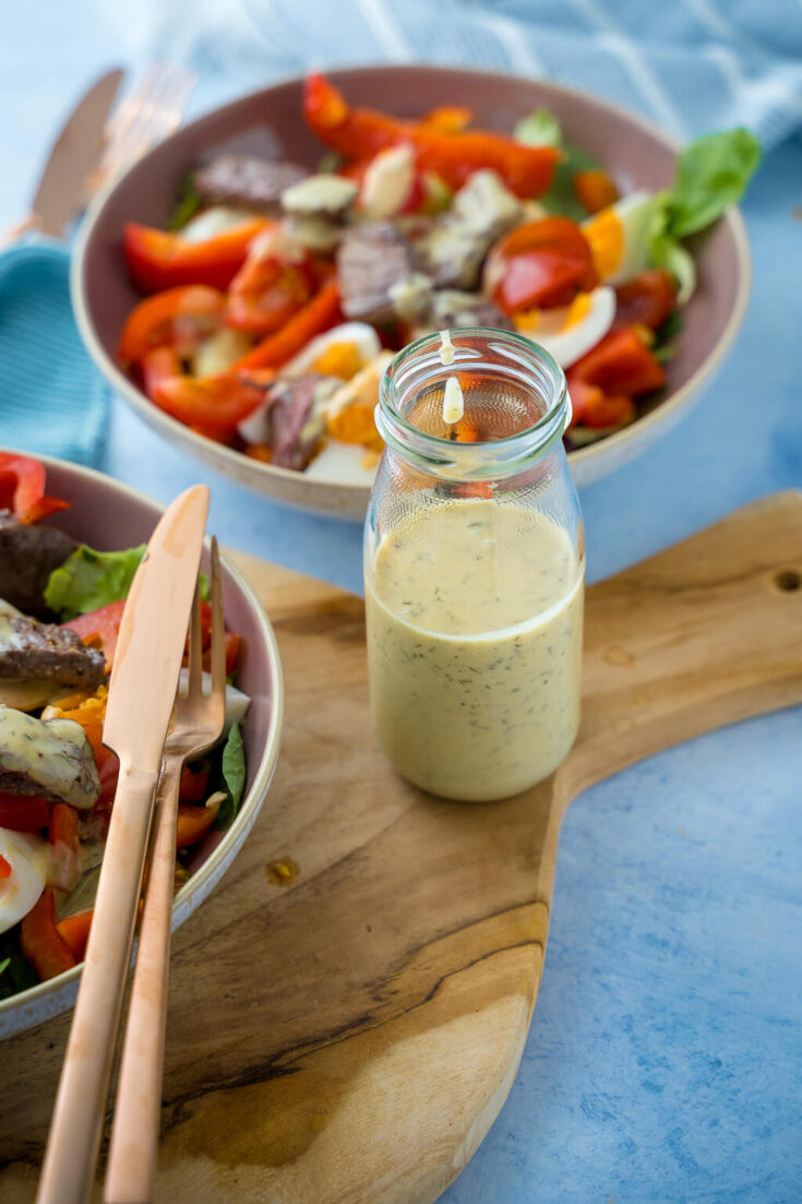 5 leckere &amp; schnelle Salatdressings und die dazu passenden Salate