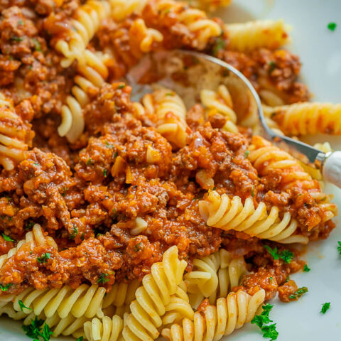 Köstliche Bolognese in 15 Minuten kochen
